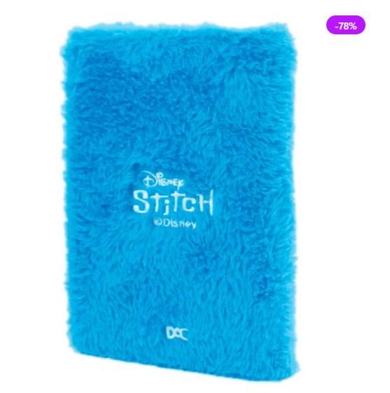 Caderno de Anotações Fluffy Stitch 80 Folhas