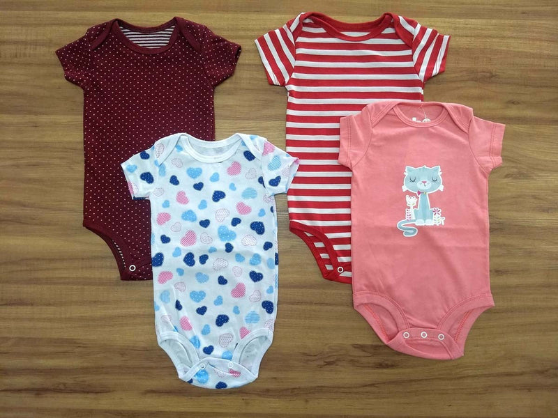 Body Bebê Roupinha De Nenê Kit 10 Pçs Infantil Meninas