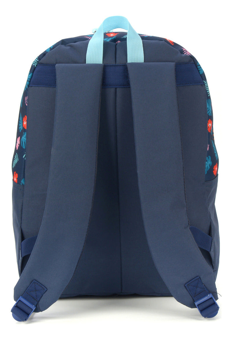 Mochila Bolso Frontal + Caderno Smart Universitário Stitch