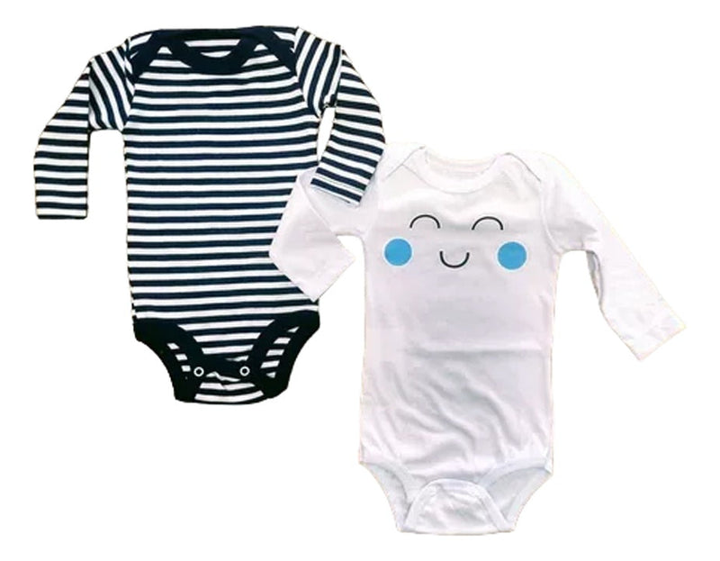 Kit Roupa De Bebe Maternidade 10 Pçs Body E Mijão Meninos